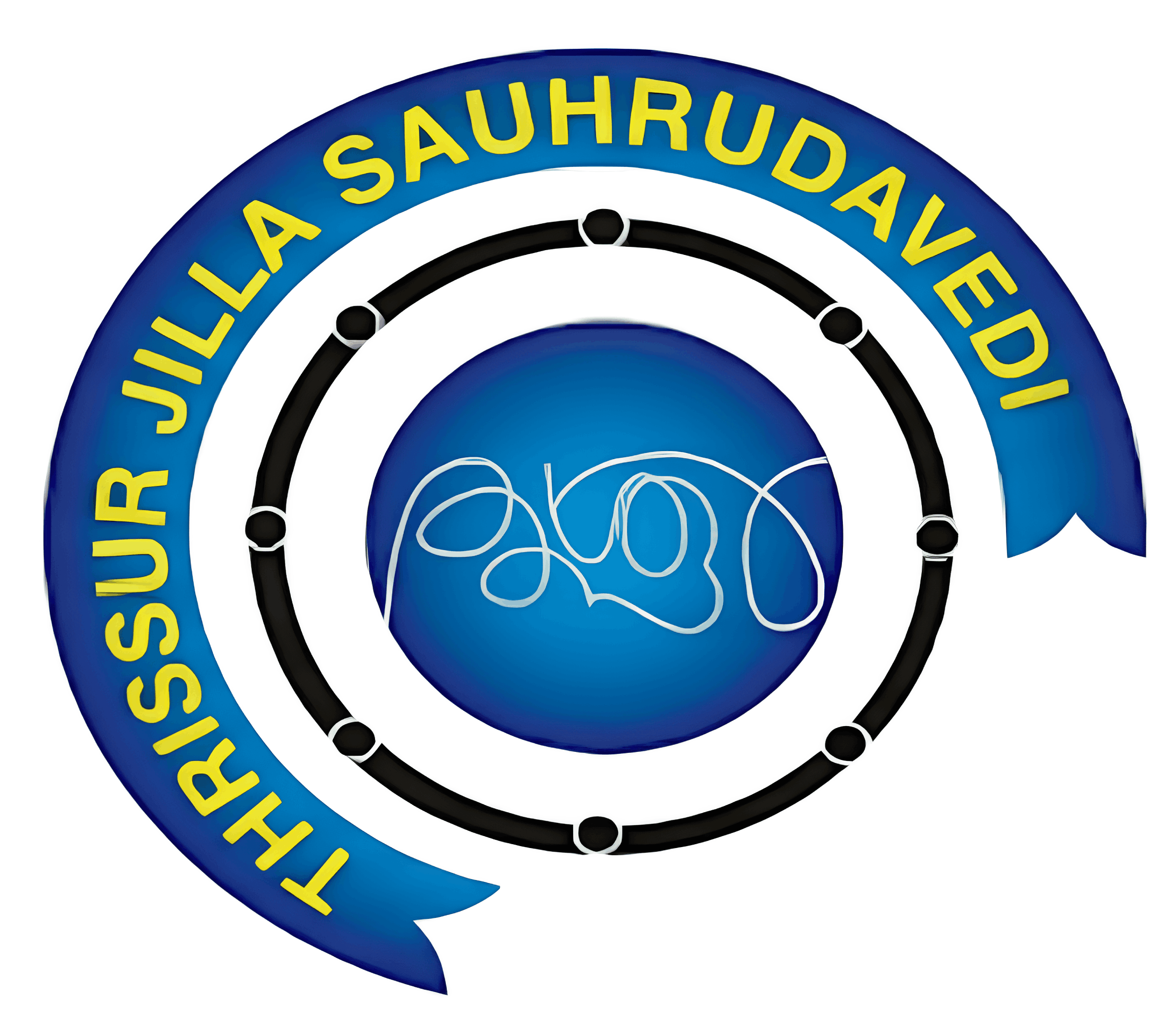 Thrissur Jilla Sauhruda Vedi - Circular Logo